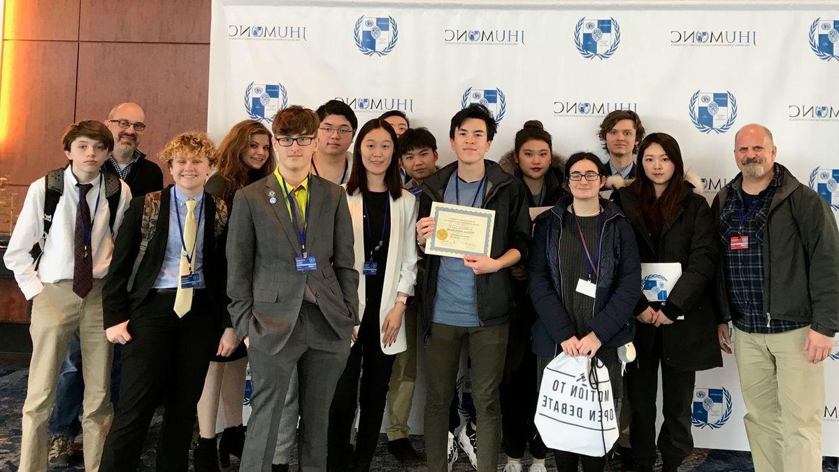 Solebury Participates in the Johns Hopkins University Model United Nations Conference